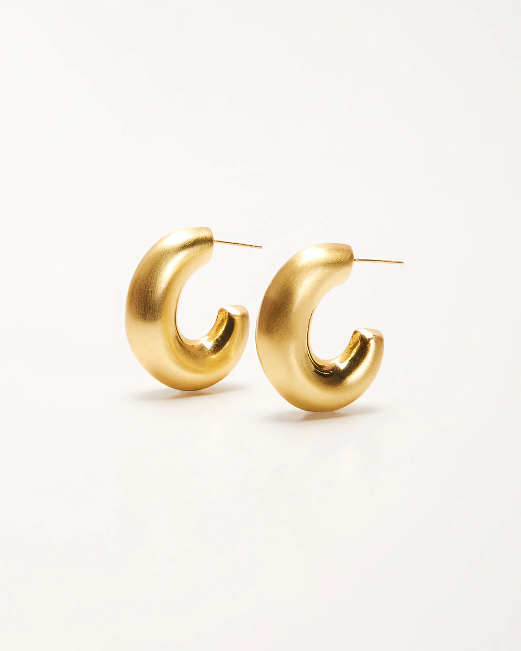 Ridley Chunky Hoop Earrings - Image 3