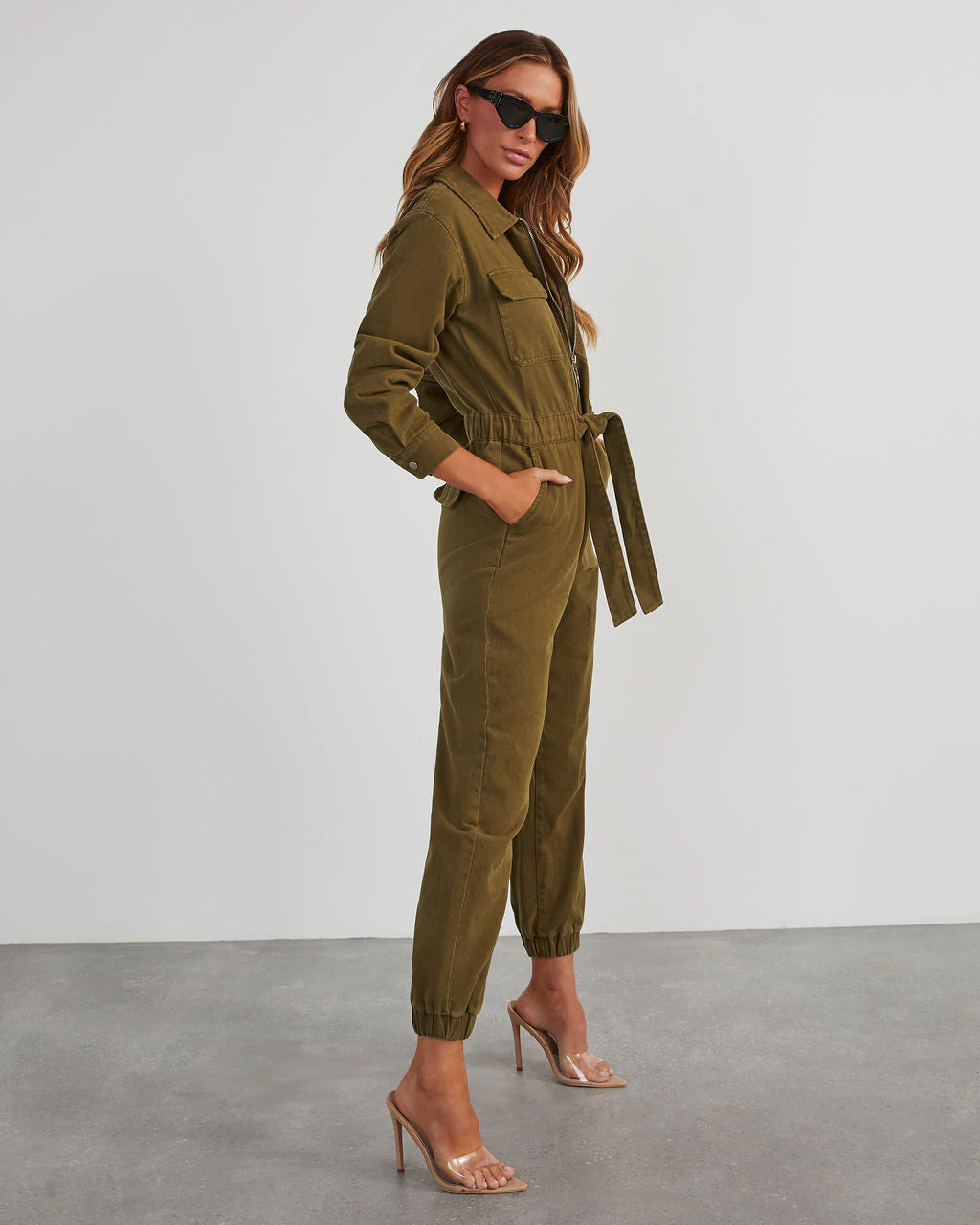 Rinko Tie Waist Jumpsuit - Image 15