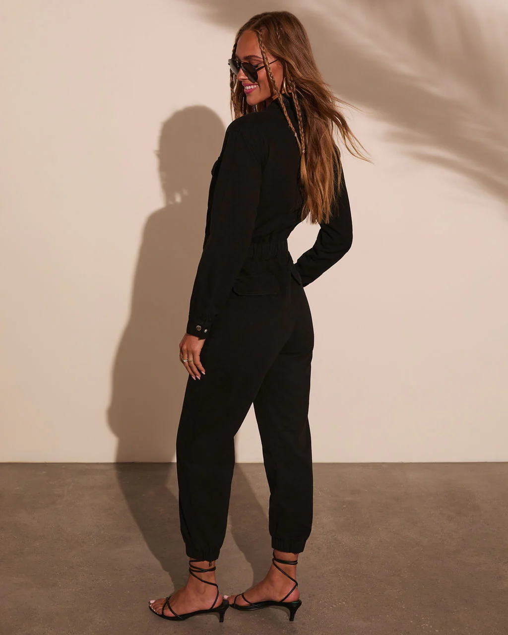 Rinko Tie Waist Jumpsuit - Image 4