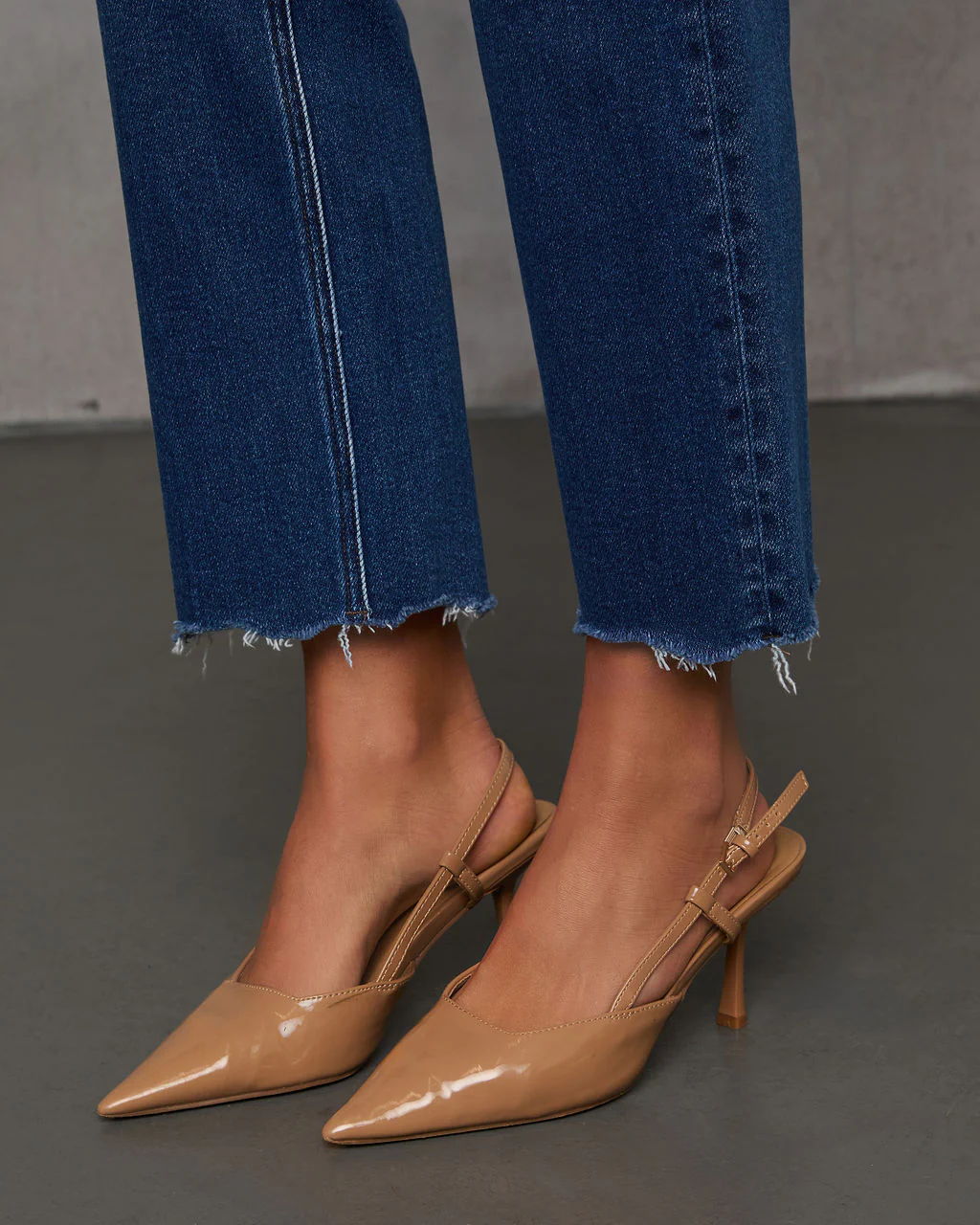 Rona Super Stretch High Rise Straight Leg Cropped Jeans - Image 5