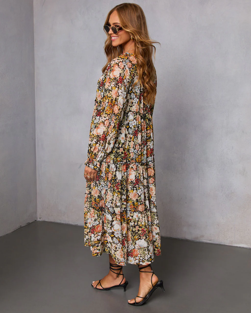 Ronda Tiered Midi Dress - Image 4