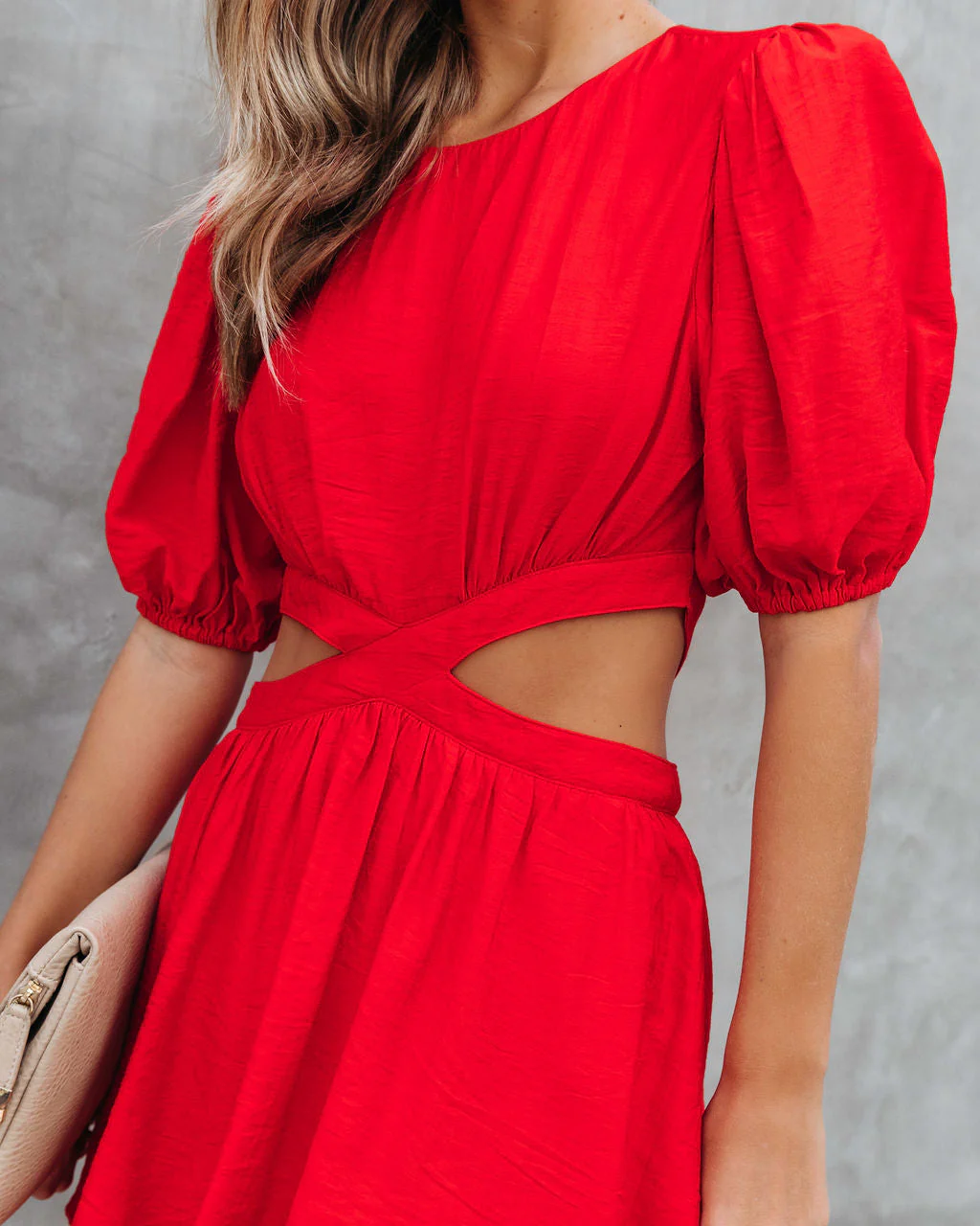 Roselynn Side Cutout Tiered Mini Dress - Image 5