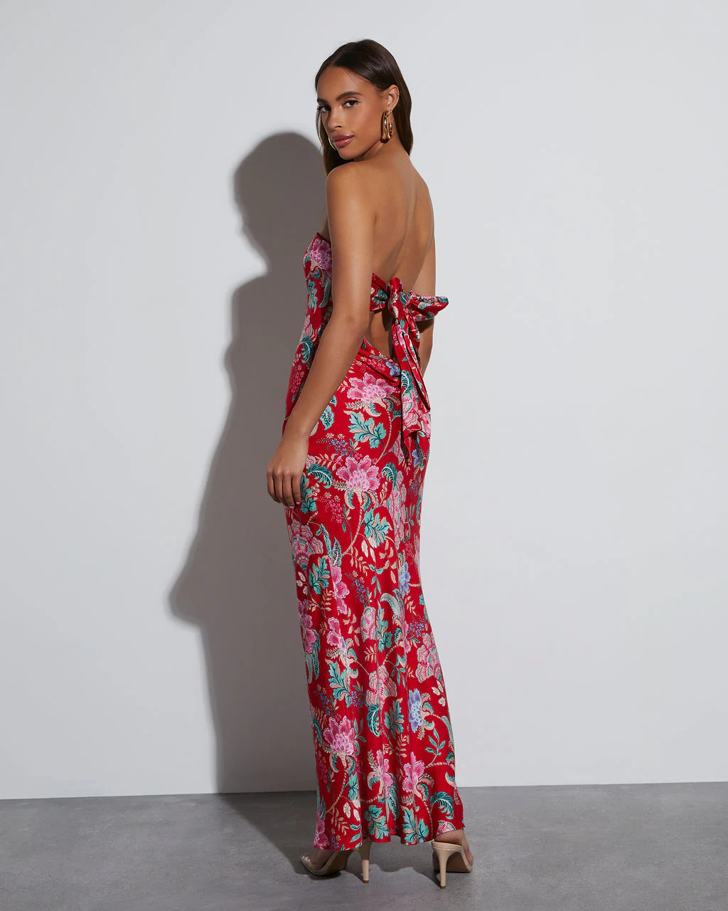 Rosemary Strapless Slip Maxi Dress - Image 10