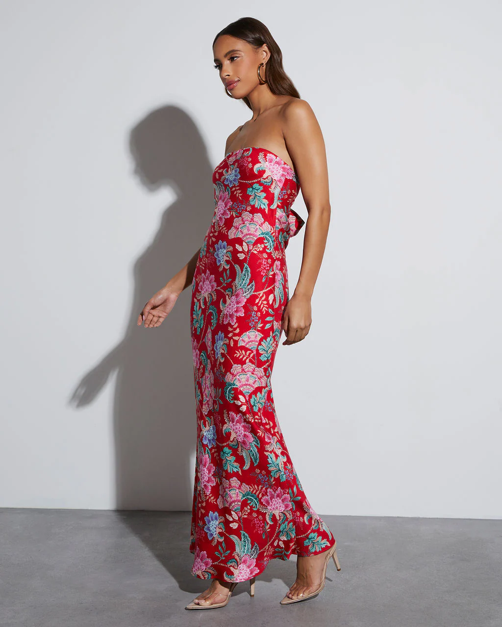 Rosemary Strapless Slip Maxi Dress - Image 9