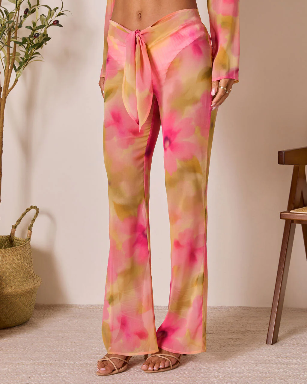 Rosiana Mesh Cover Up Pants - Image 3