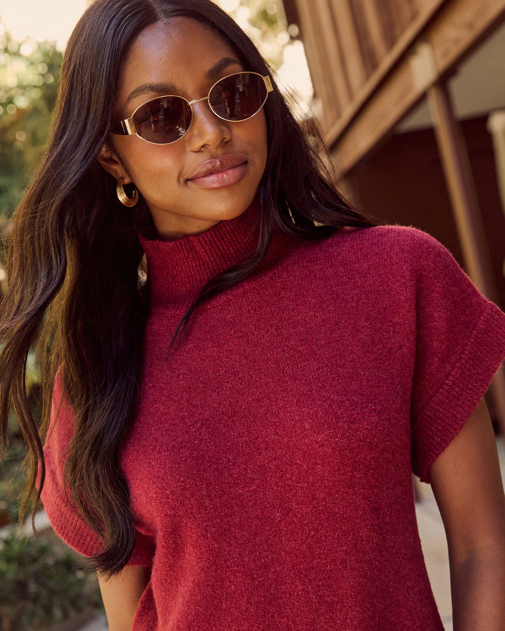Roslie Shift Mini Sweater Dress - Image 6