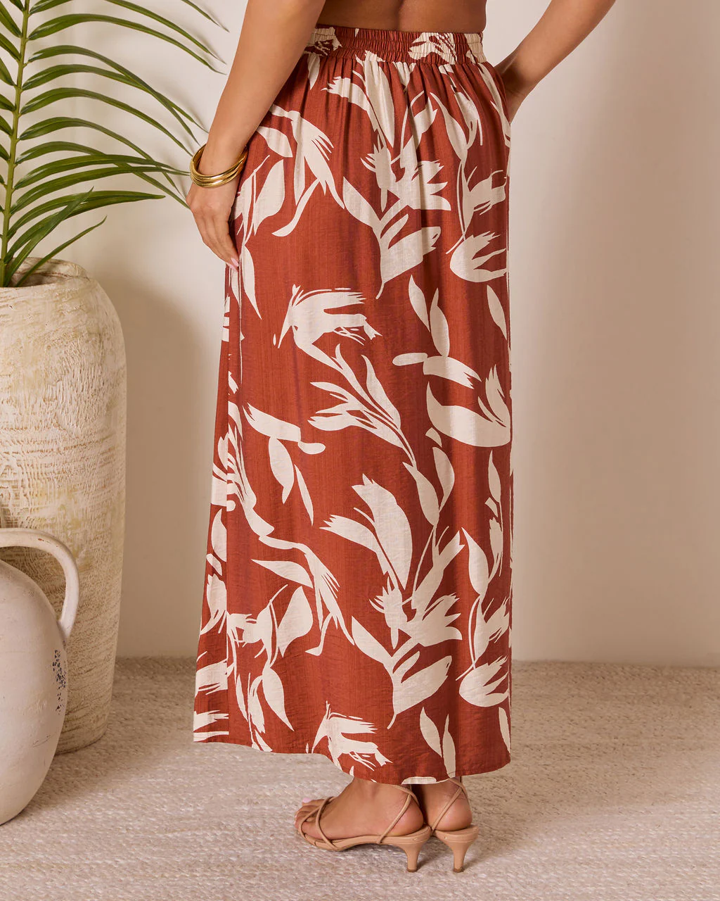 Roslina Tassel Tie Maxi Skirt - Image 4