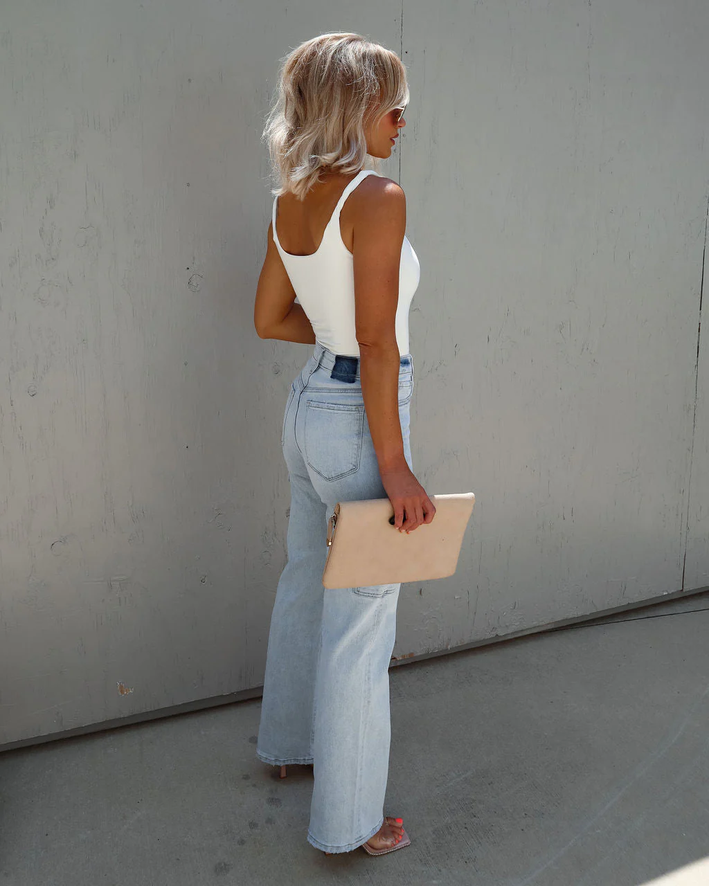 Saison Cutout One Shoulder Knit Bodysuit - Image 10