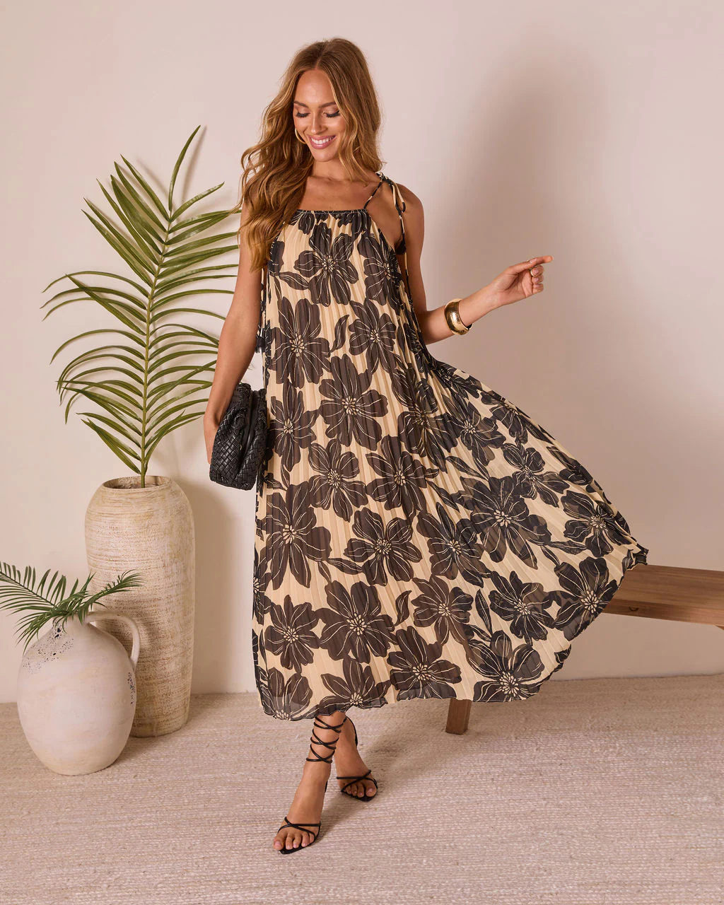 Saltwater Radiance Printed Maxi Dress - Image 5