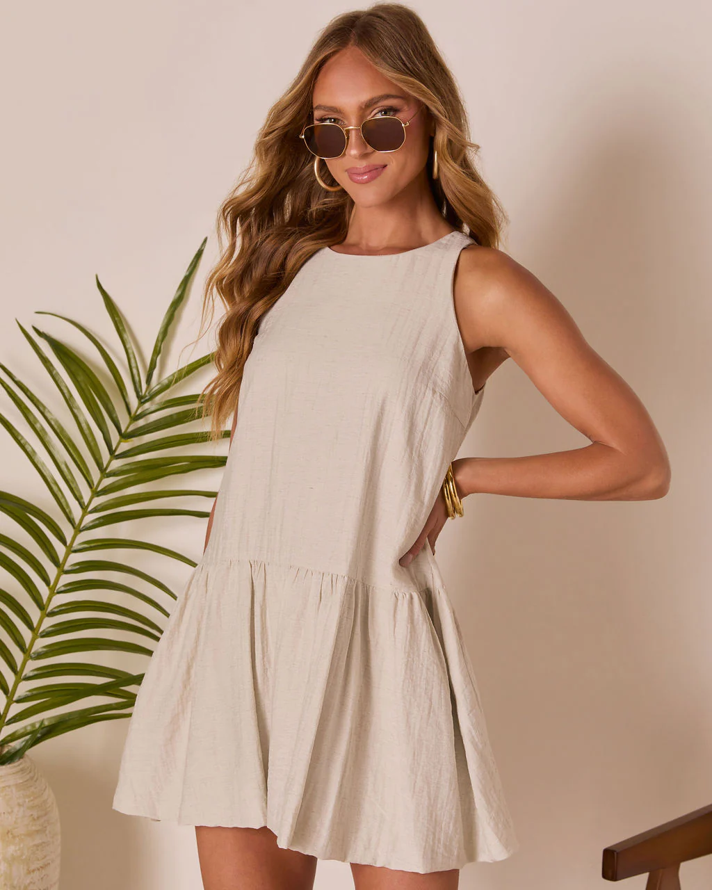Samaris A Line Mini Dress - Image 3