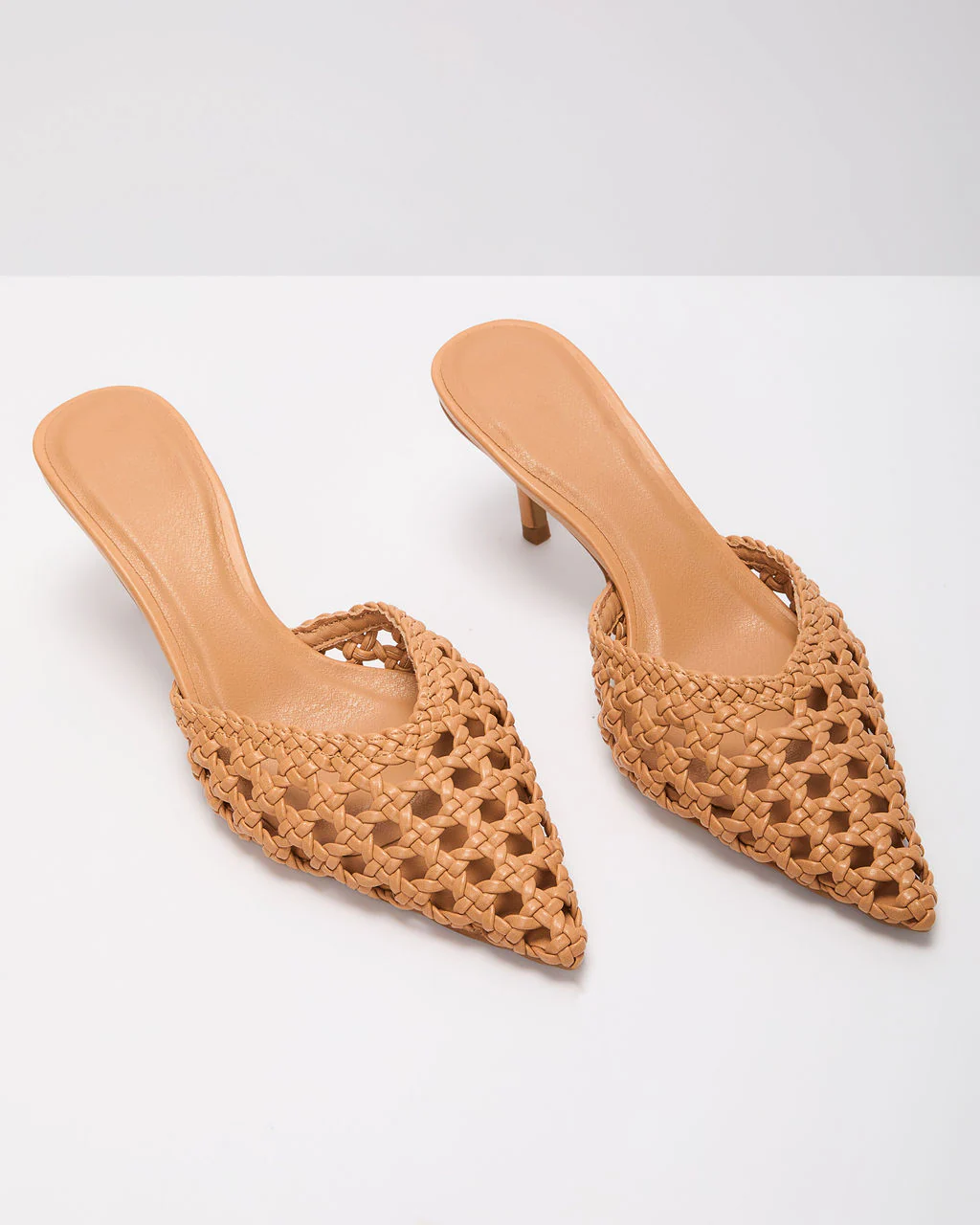 Sandbar Strolls Woven Pointed Toe Mules - Image 2