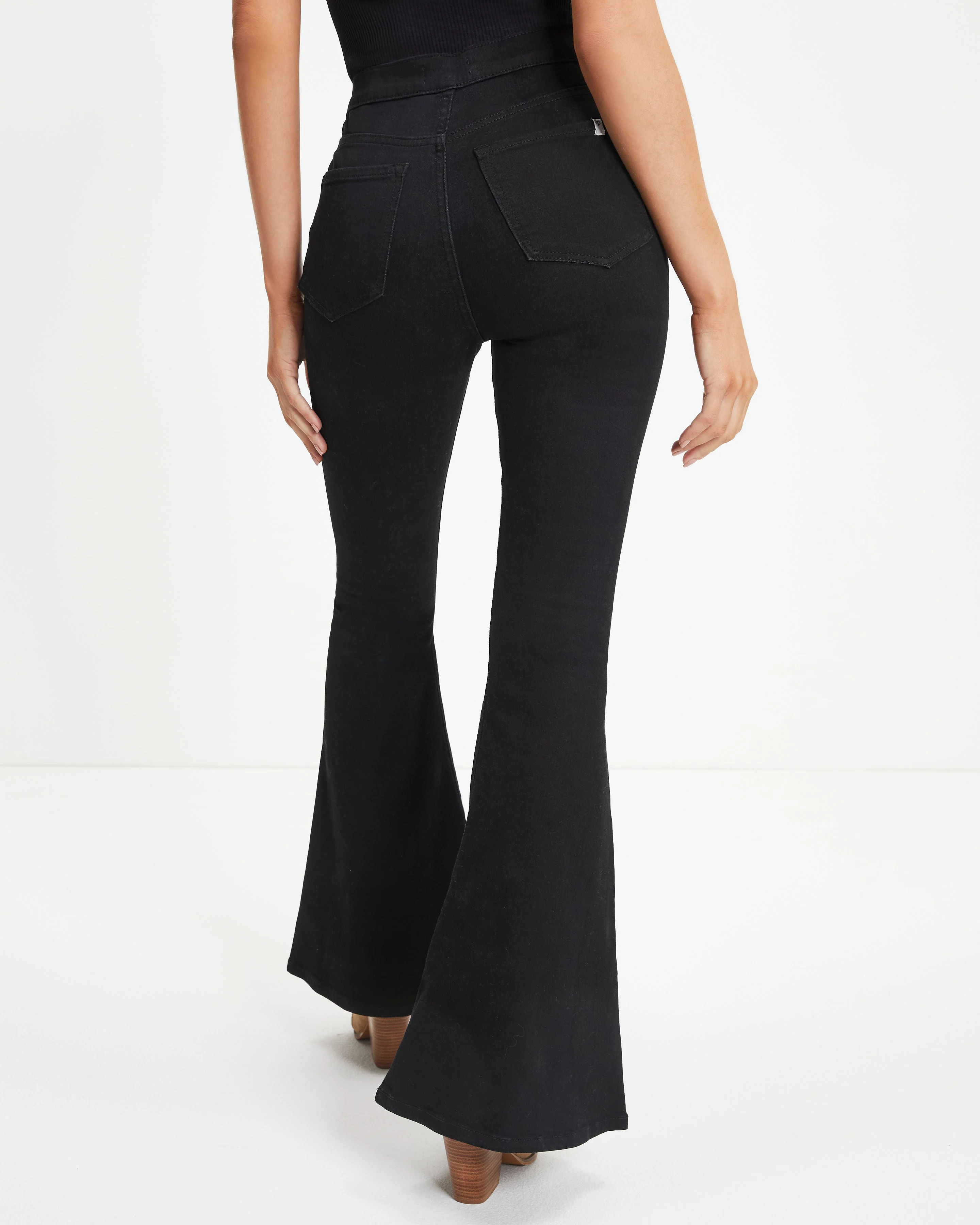 Sanderson High Rise Stretch Flare Jeans - Image 4