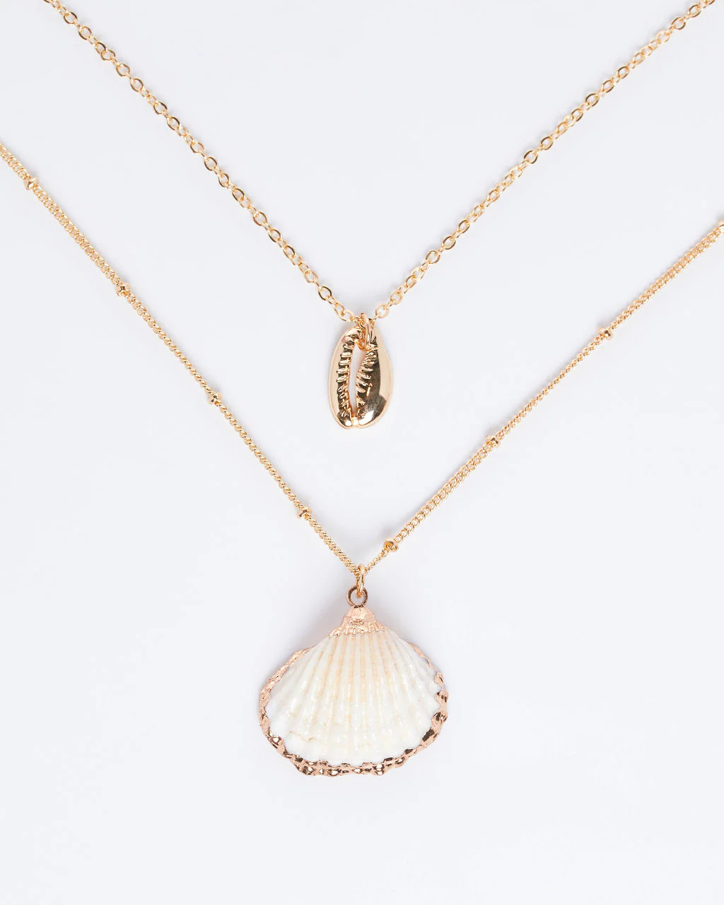 Sandy Treasures Layered Shell Necklace - Image 3