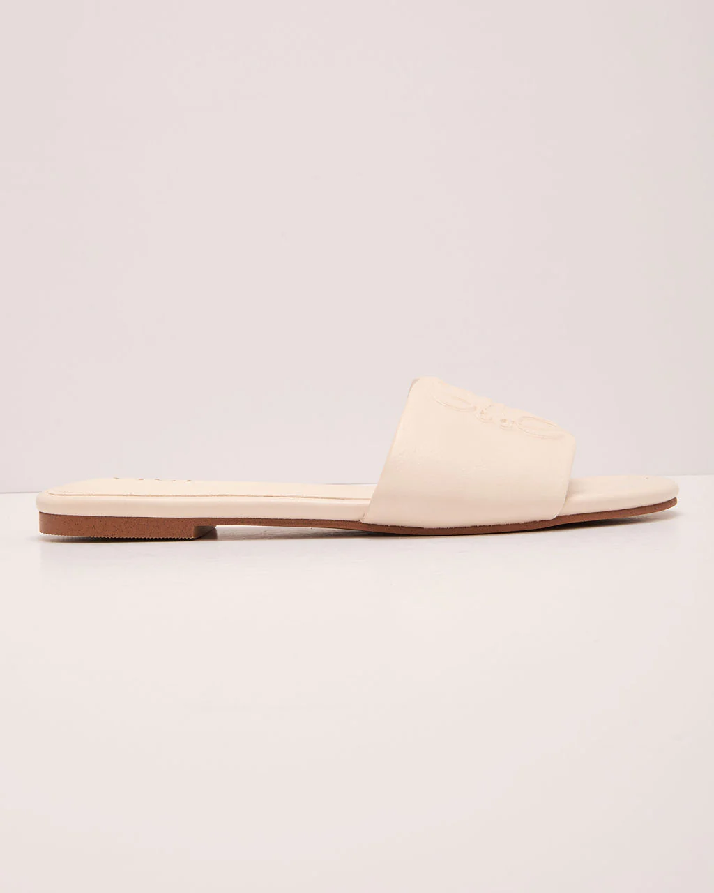 Santorini Sun Faux Leather Tonal Design Sandals - Image 12