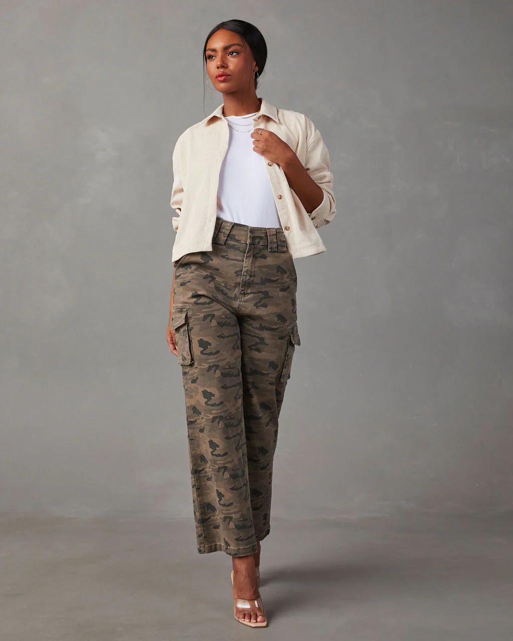 Santoro Corduroy Button Down Top - Image 2