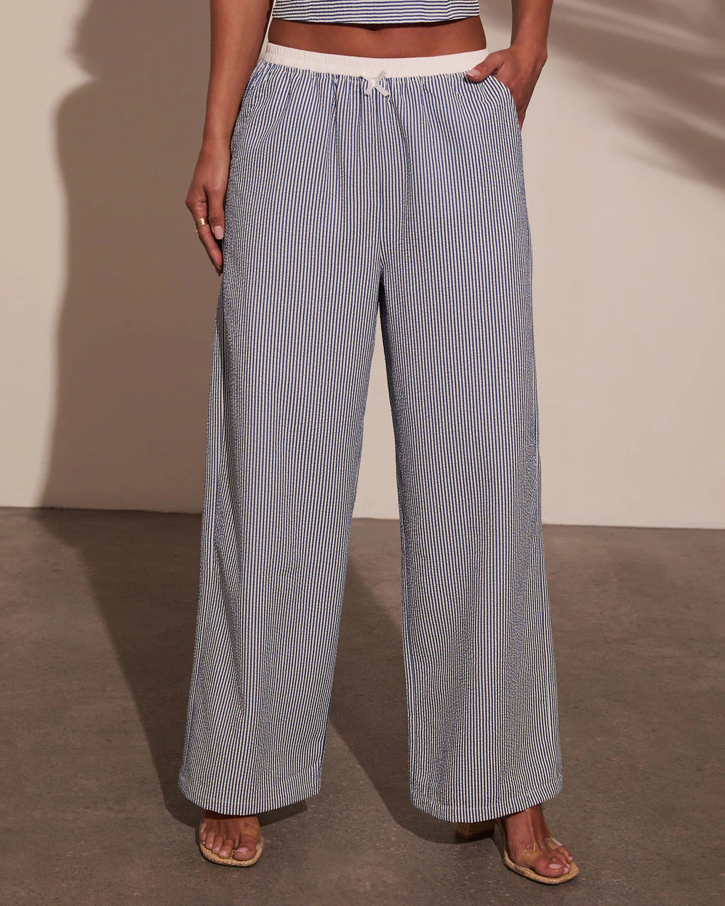 Sarahphina Striped Wide Leg Pants - Image 2