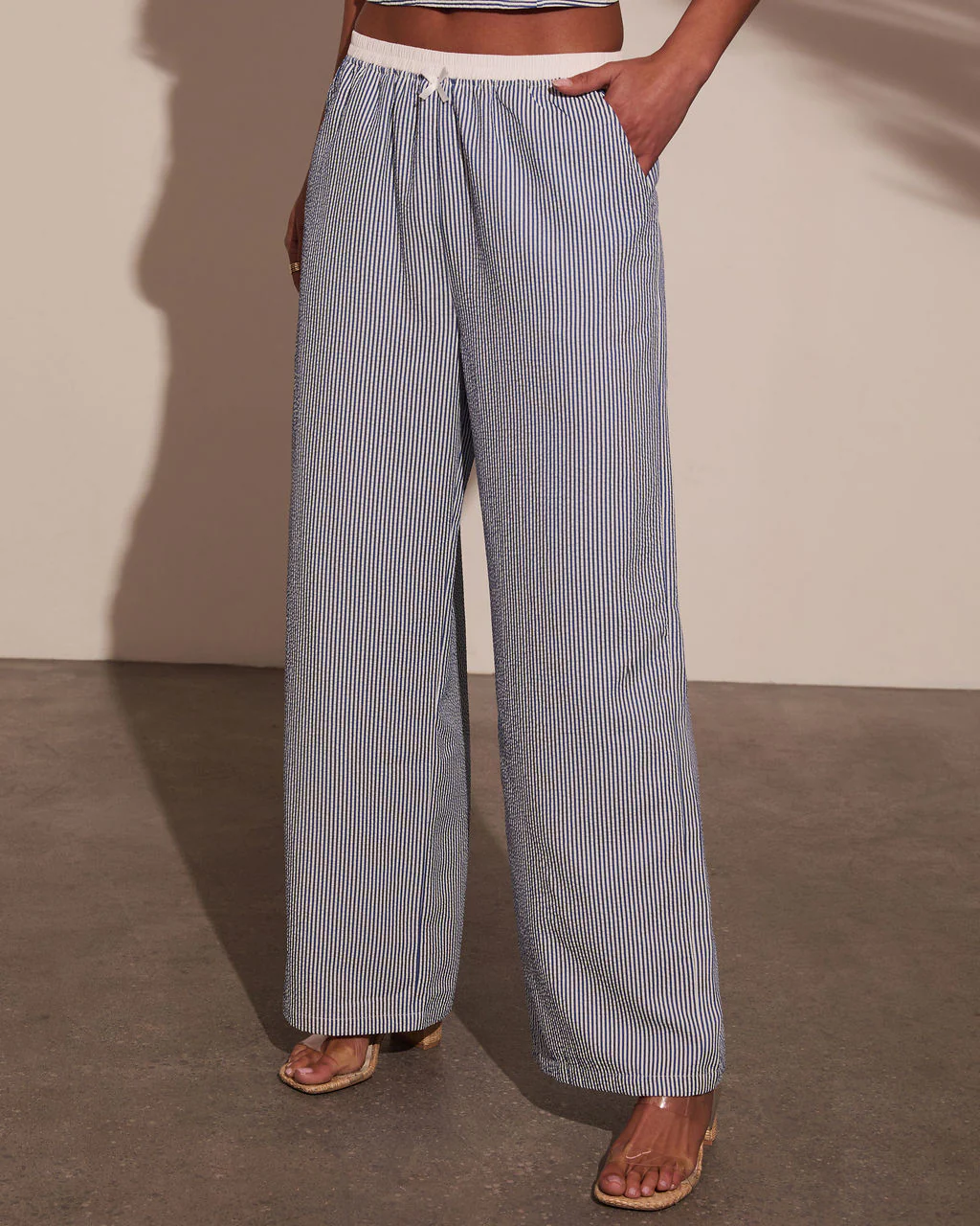 Sarahphina Striped Wide Leg Pants - Image 3