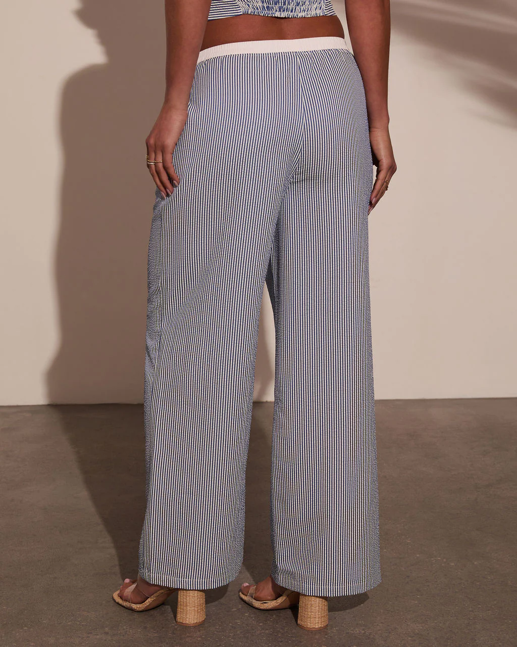Sarahphina Striped Wide Leg Pants - Image 4