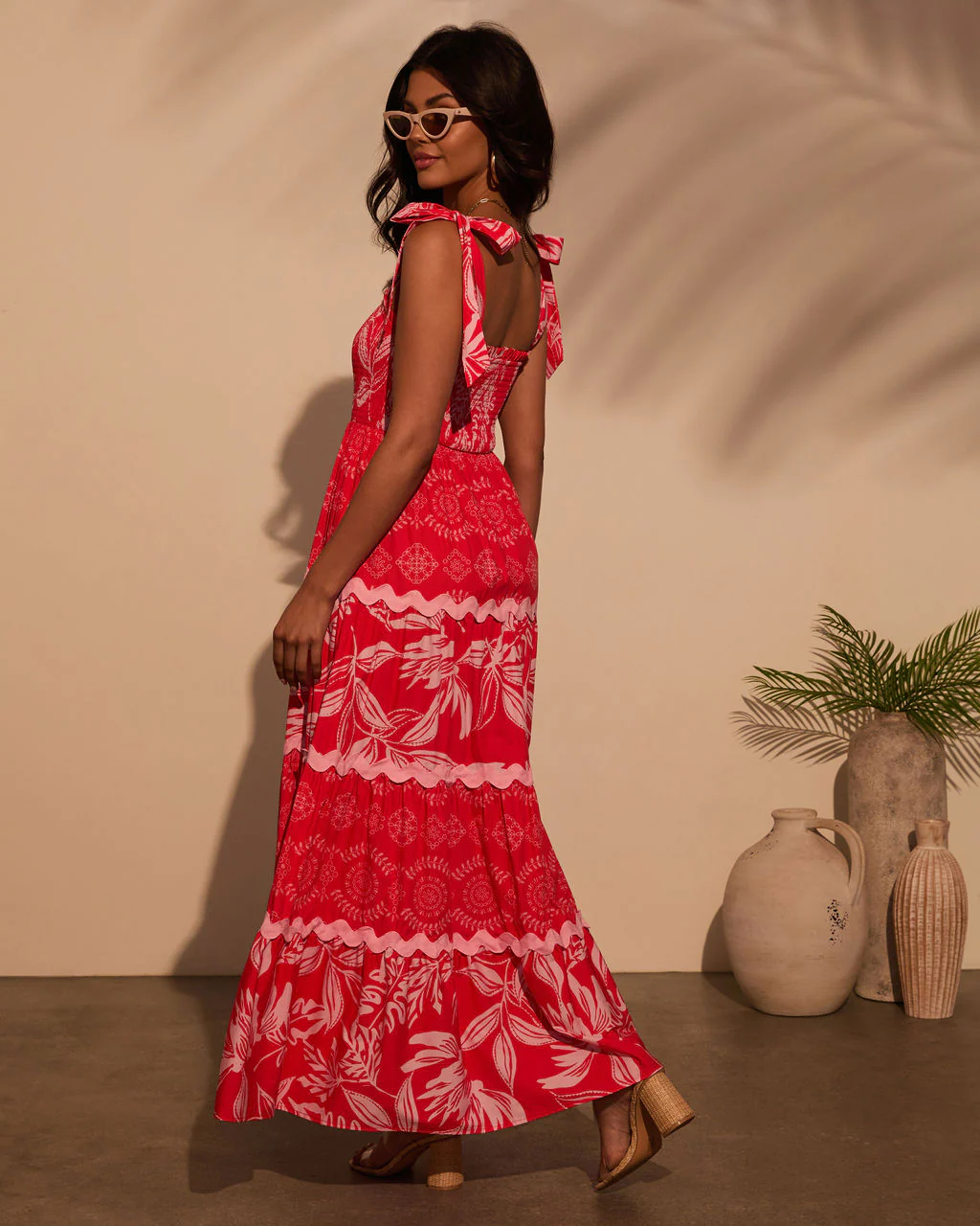 Sarai Tropical Maxi Dress - Image 4