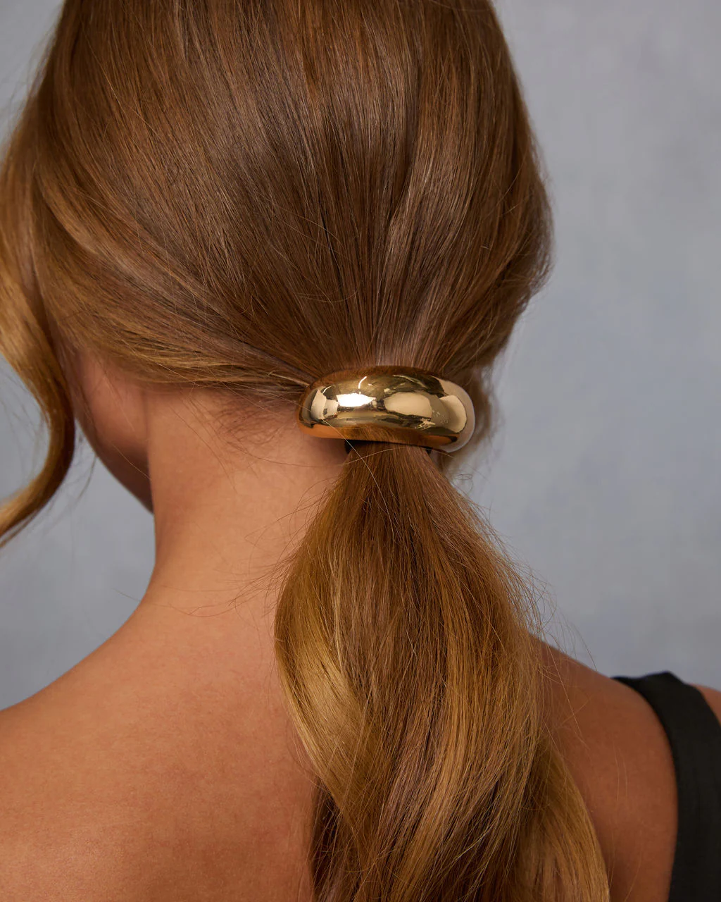 Satya Glossy Dome Pony Cuff - Image 3