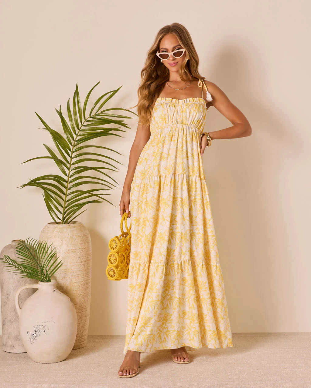 Scenic Views Tiered Floral Maxi Dress - Image 12