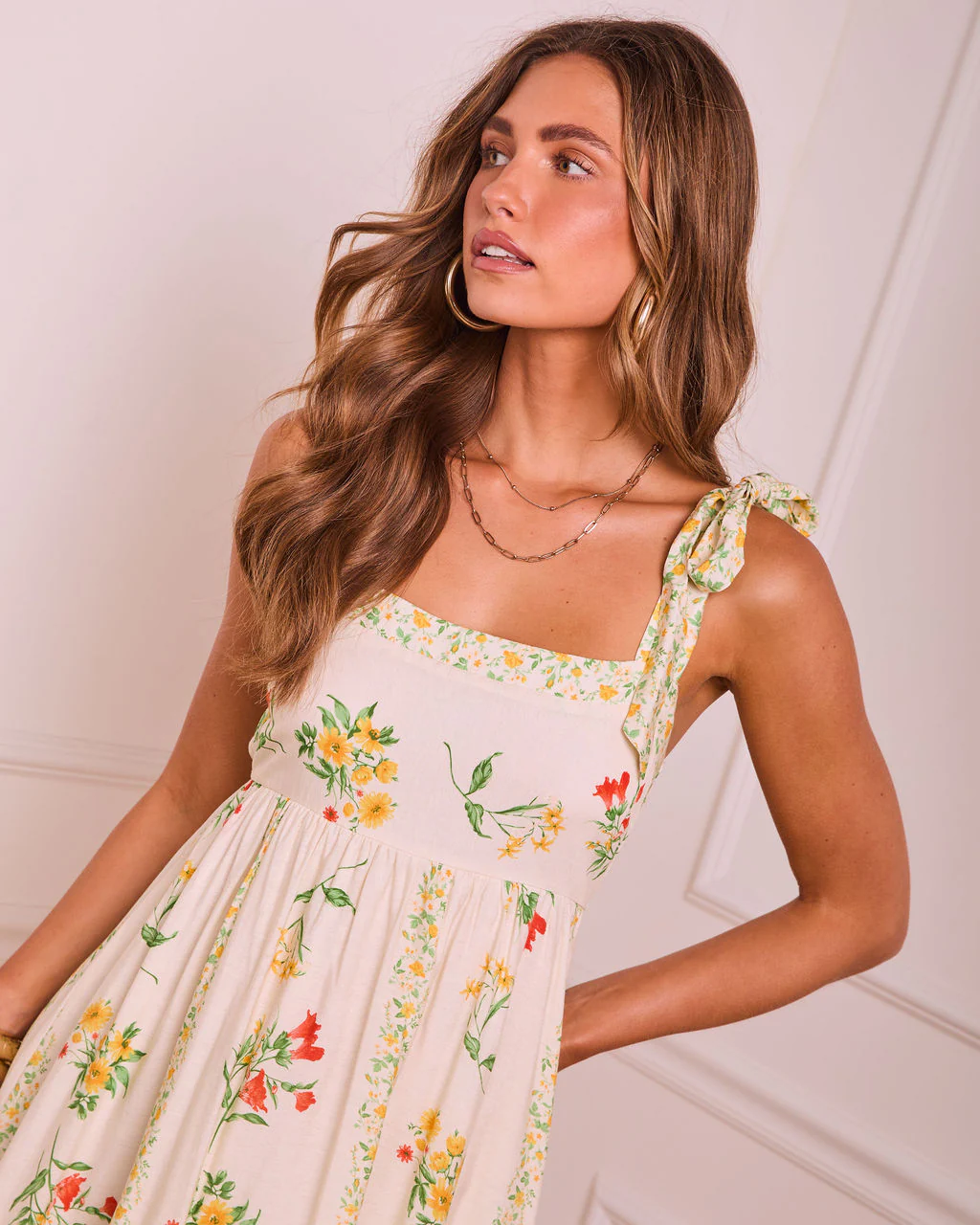 Secret Petal Floral Maxi Dress - Image 2
