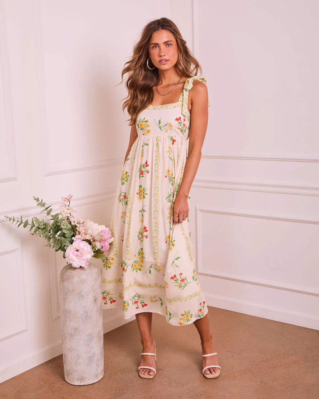 Secret Petal Floral Maxi Dress - Image 3