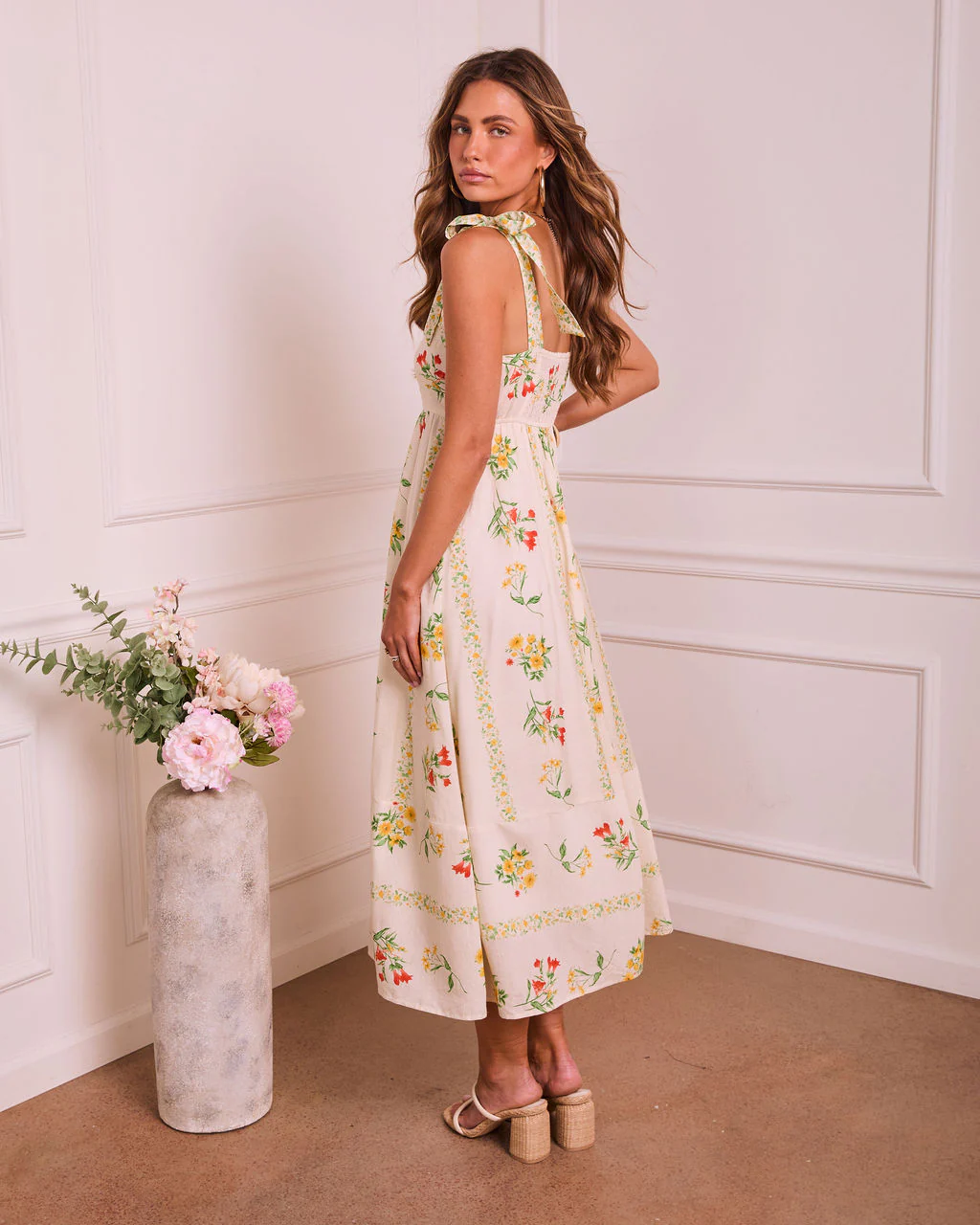Secret Petal Floral Maxi Dress - Image 4