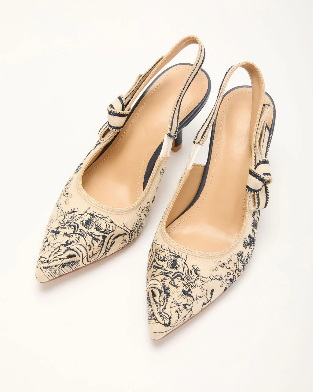 Selana Slingback Heels - Image 2