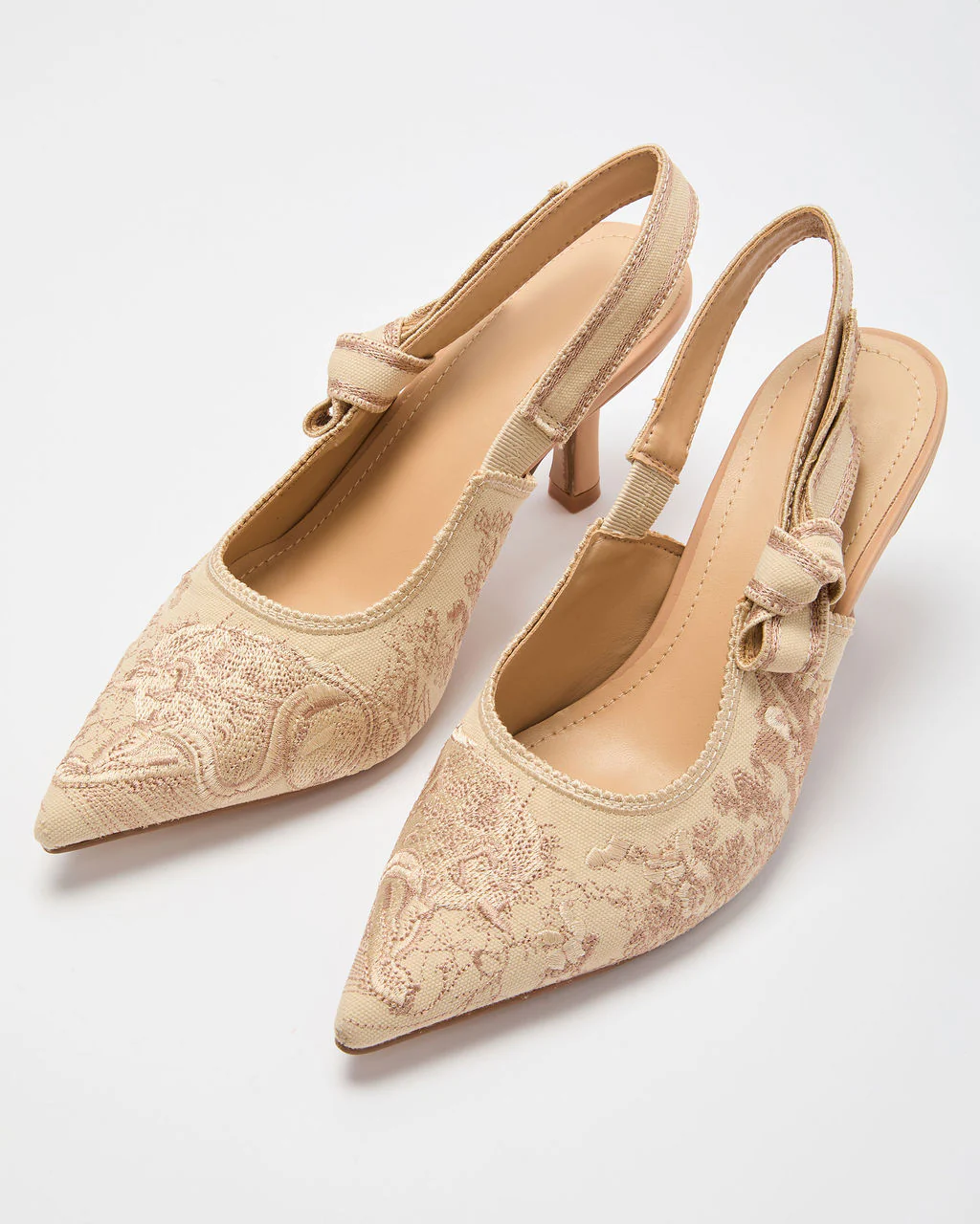 Selana Slingback Heels - Image 8