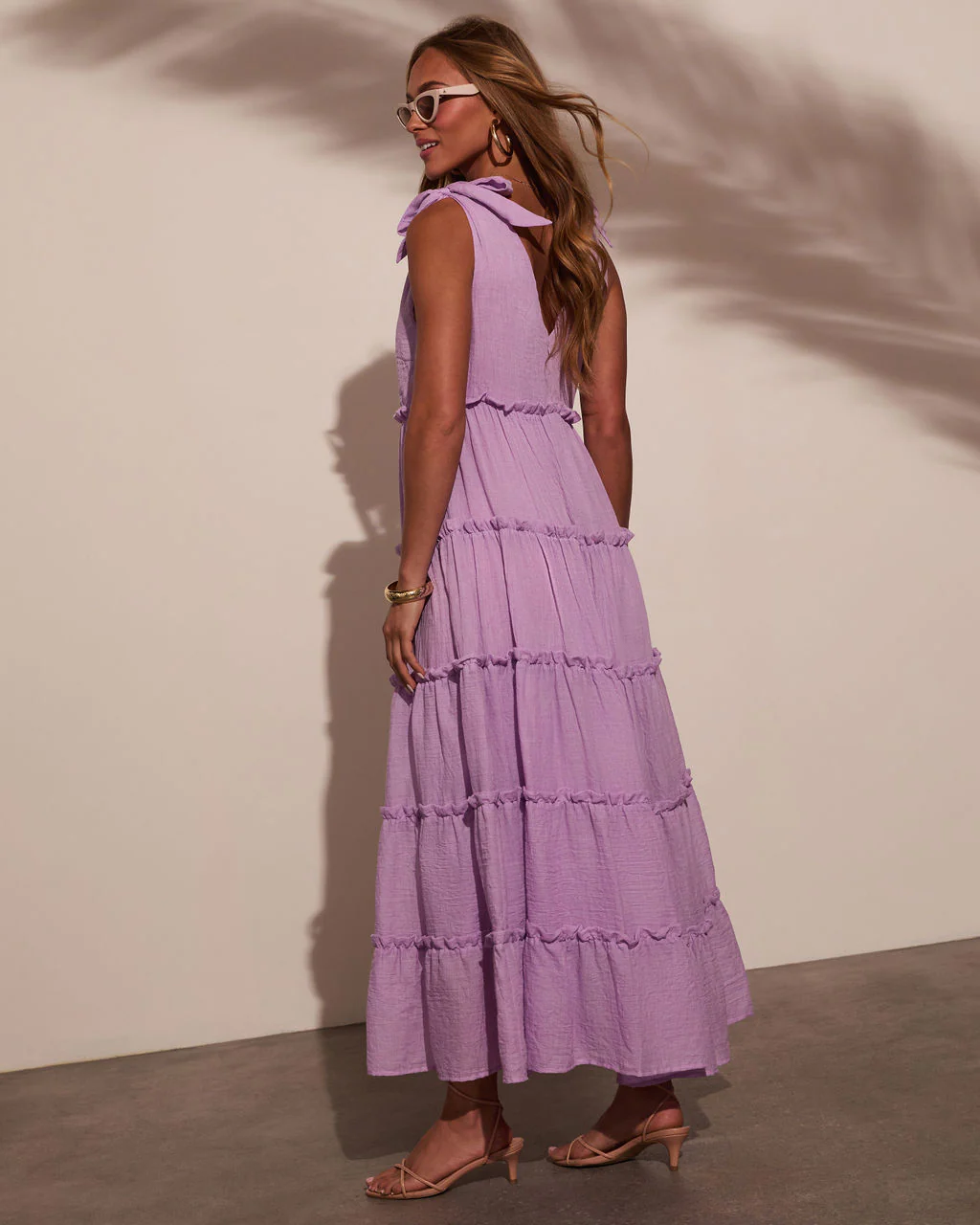 Selene Tiered Maxi Dress - Image 4