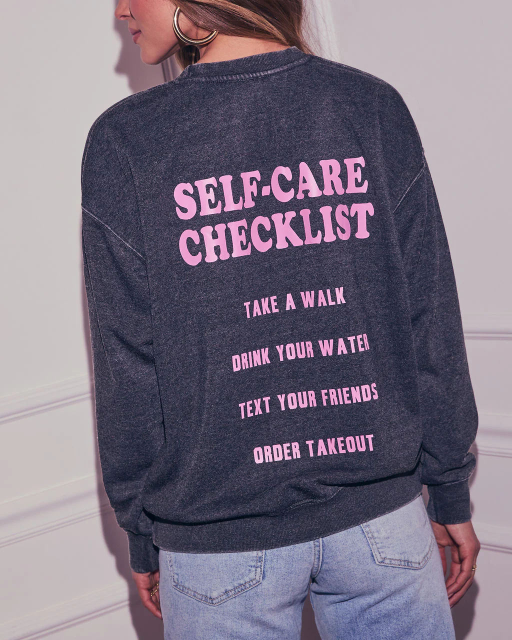 Self Love Club Graphic Sweatshirt - Image 4