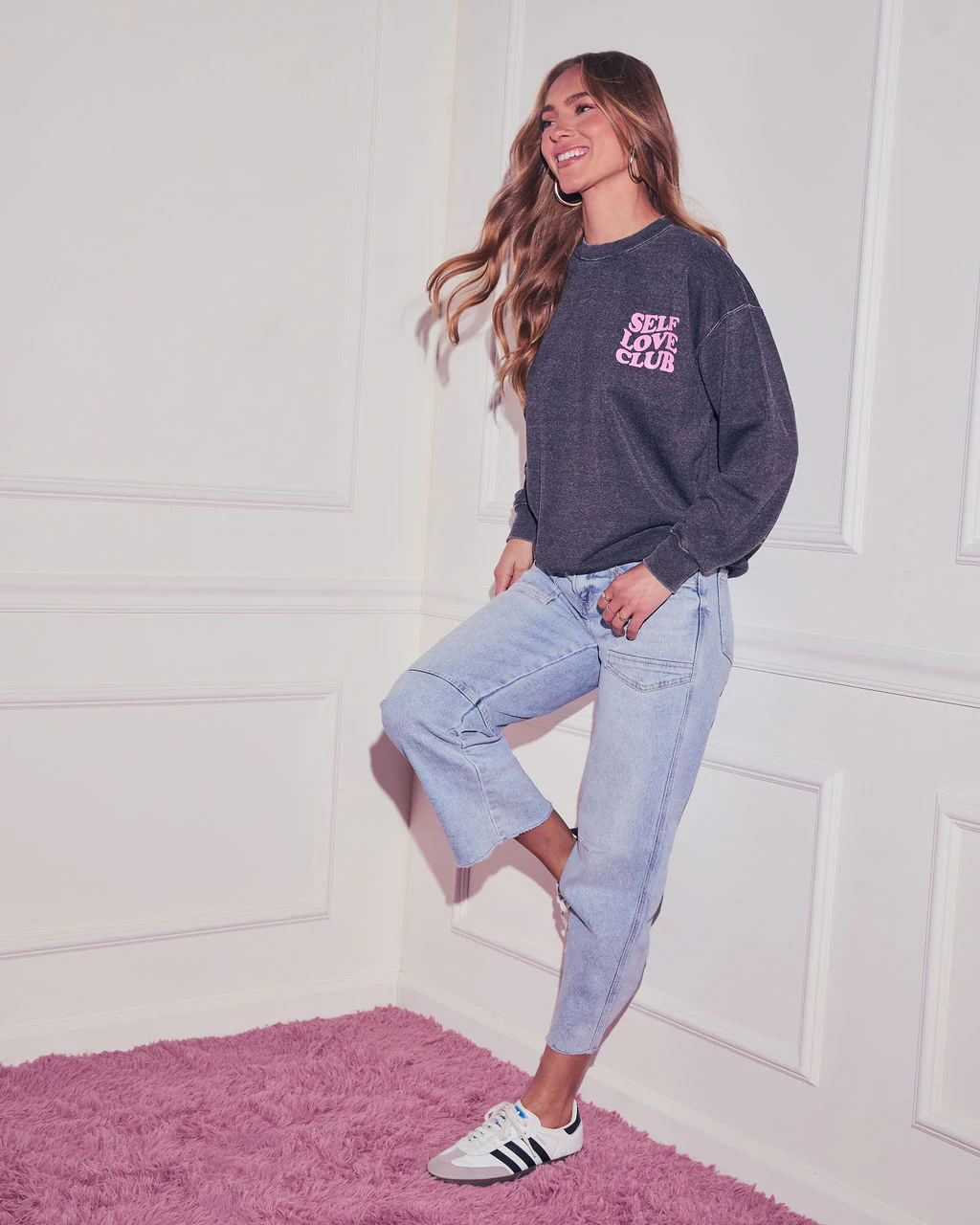 Self Love Club Graphic Sweatshirt - Image 5