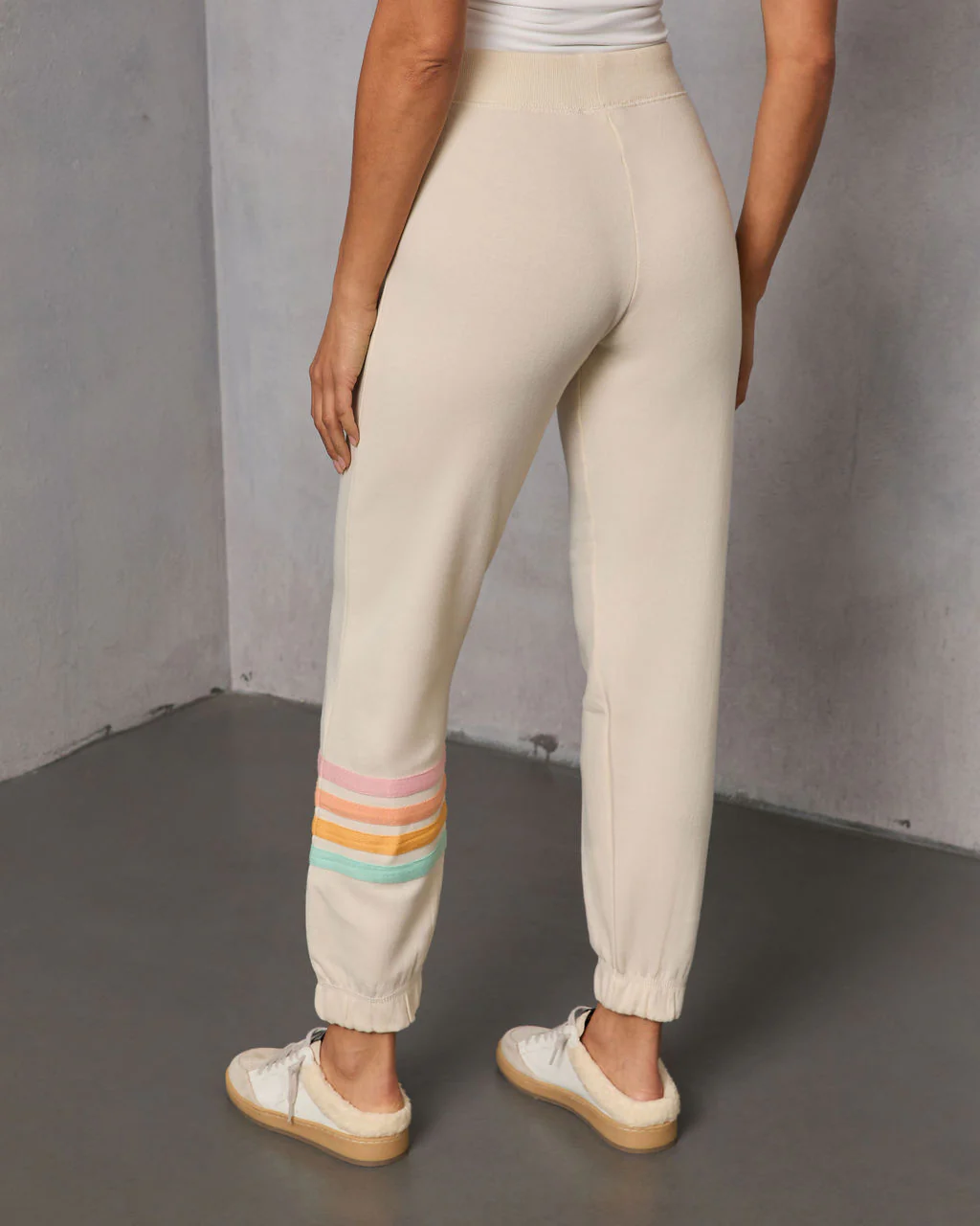 Seloria Striped Hem Sweatpants - Image 10