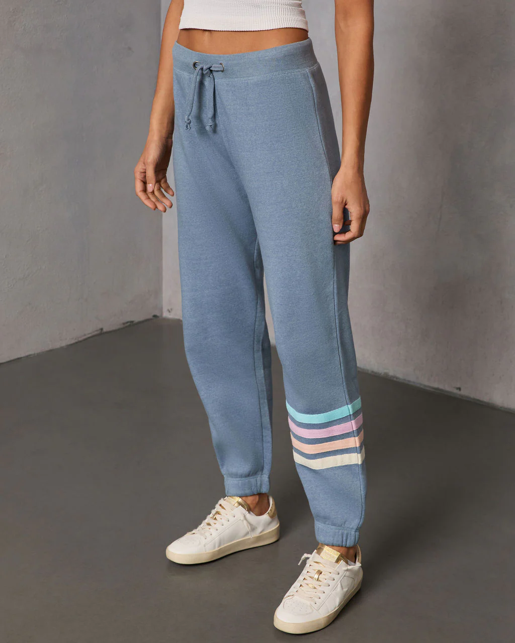 Seloria Striped Hem Sweatpants - Image 3