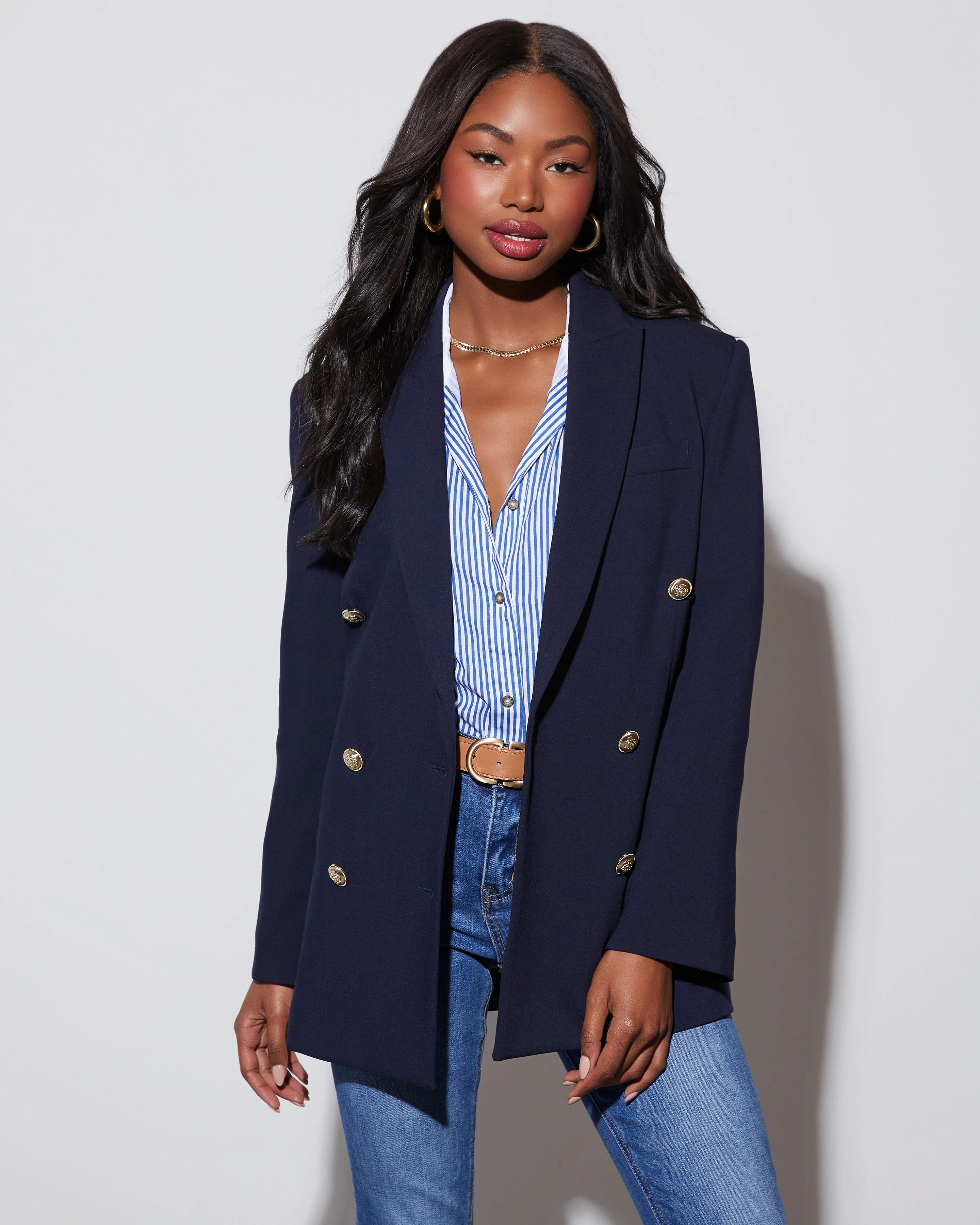 Serious Business Pocketed Blazer - Image 12
