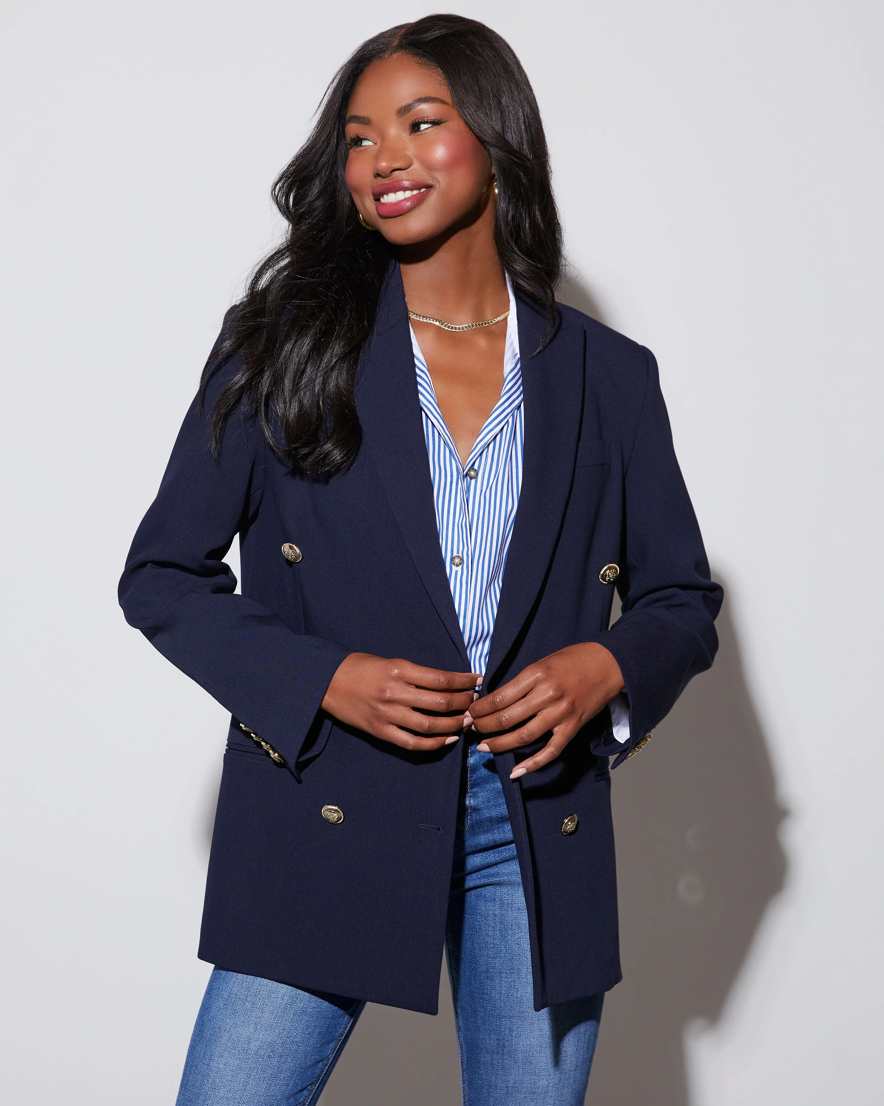 Serious Business Pocketed Blazer - Image 8