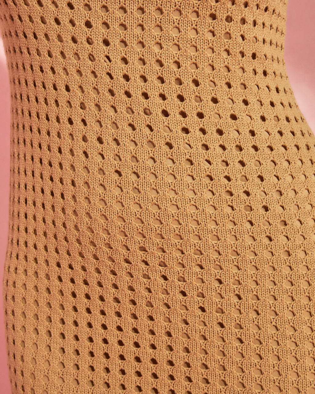 Seychelles Cotton Blend Crochet Knit Midi Dress - Image 3