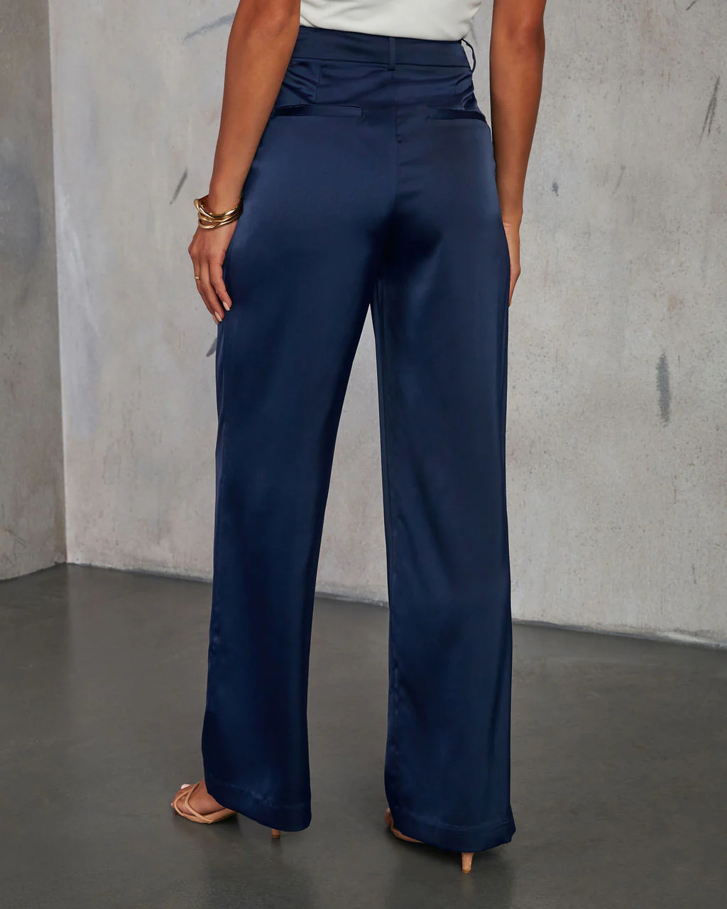 Shannell Satin Trouser Pants - Image 16