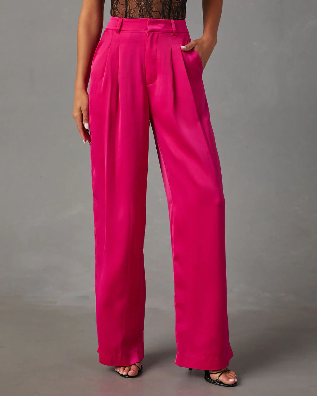 Shannell Satin Trouser Pants - Image 8