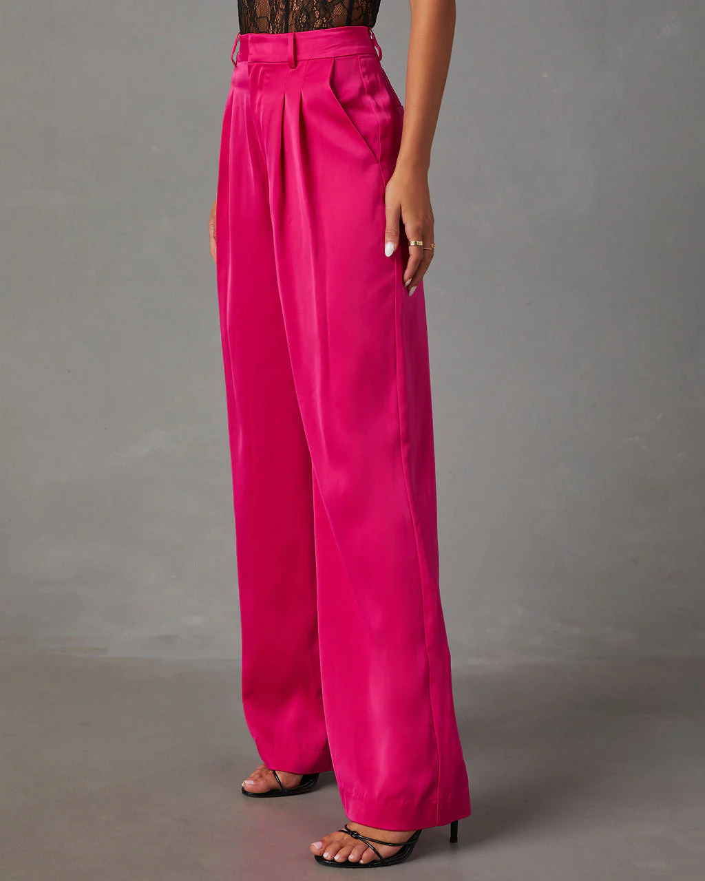 Shannell Satin Trouser Pants - Image 9