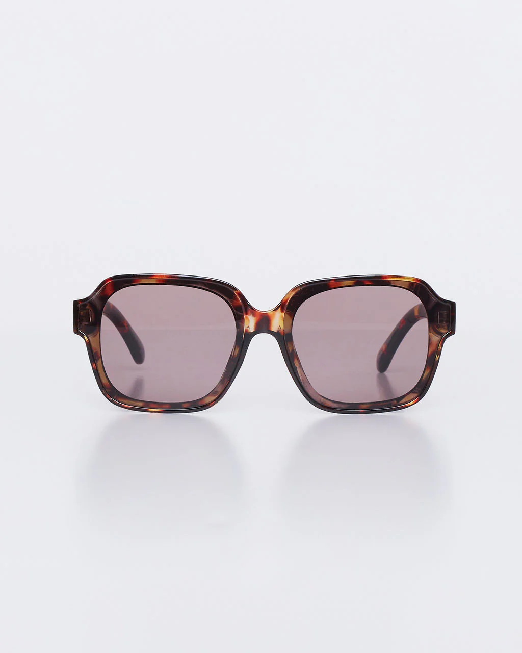 Shelly Rounded Square Tortoise Sunglasses - Image 3