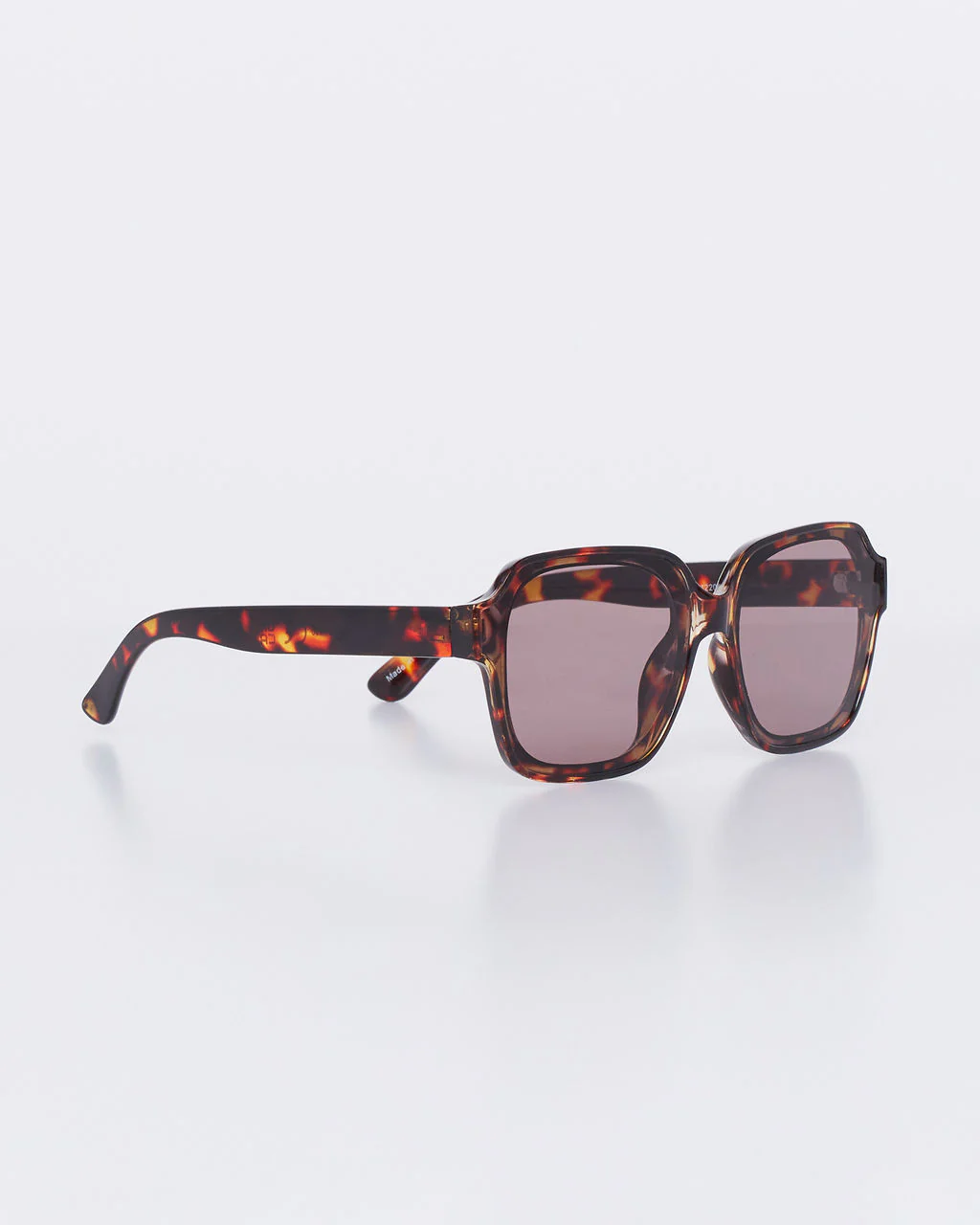 Shelly Rounded Square Tortoise Sunglasses - Image 4