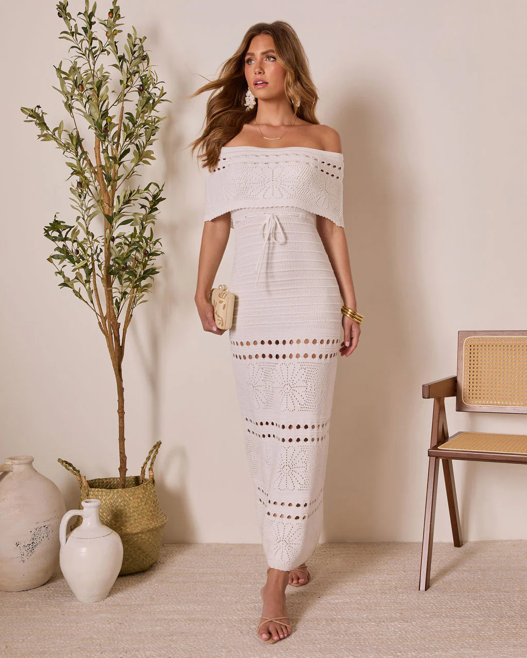 Siena Sun Strapless Knit Maxi Dress - Image 12