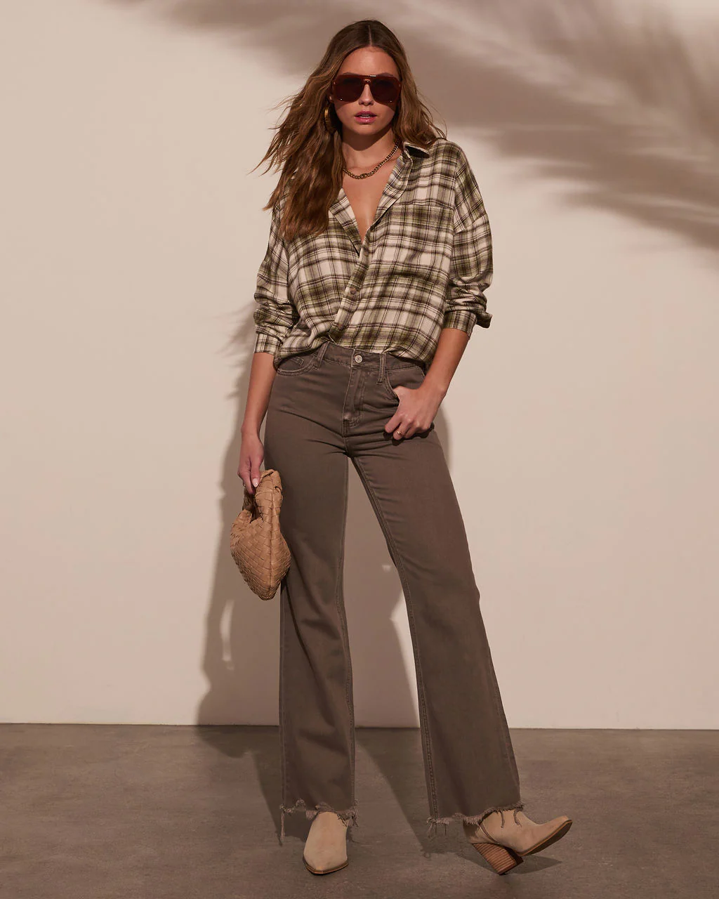 Silvie Plaid Button Down Top - Image 6