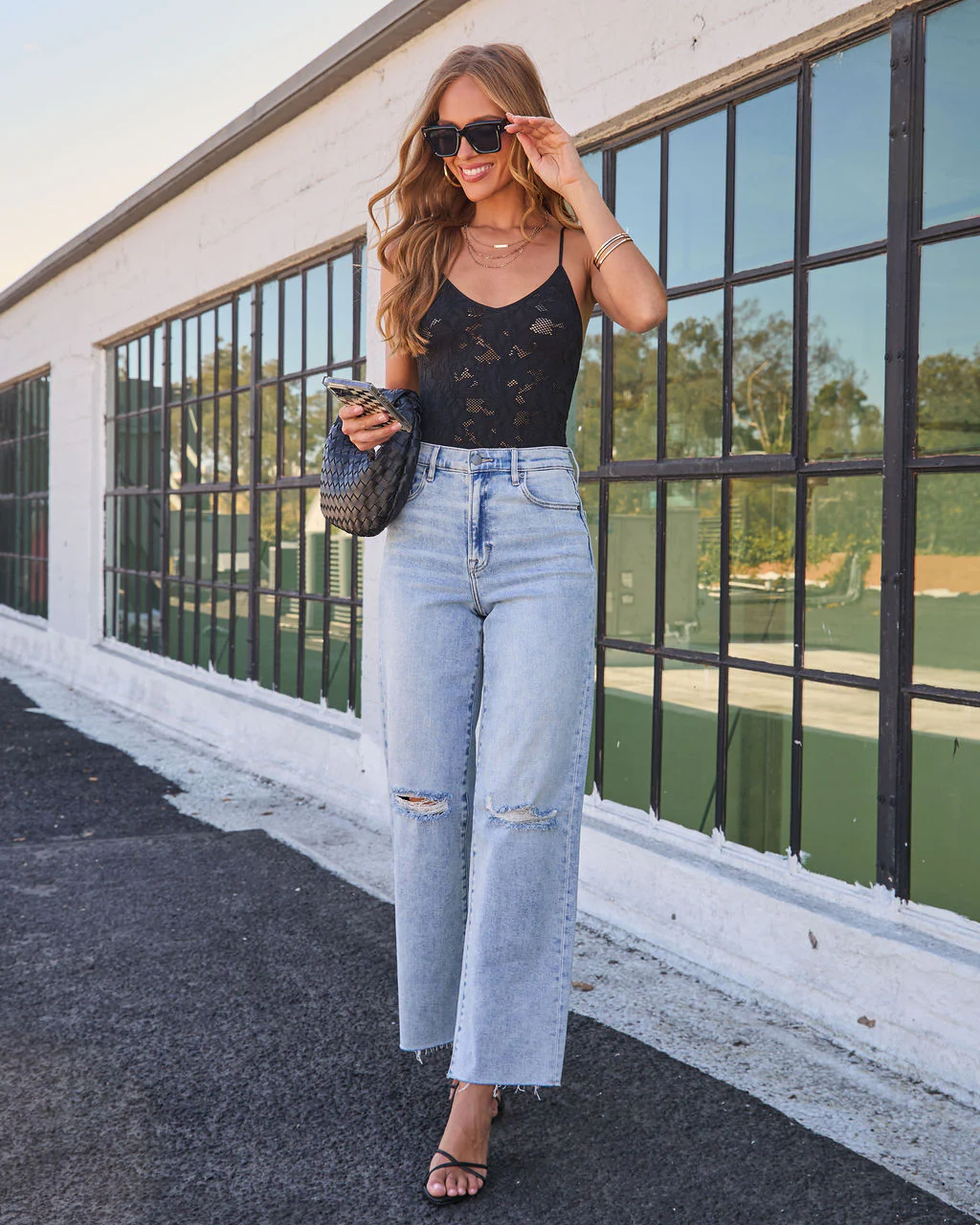 Simmons Open Knit Bodysuit - Image 2