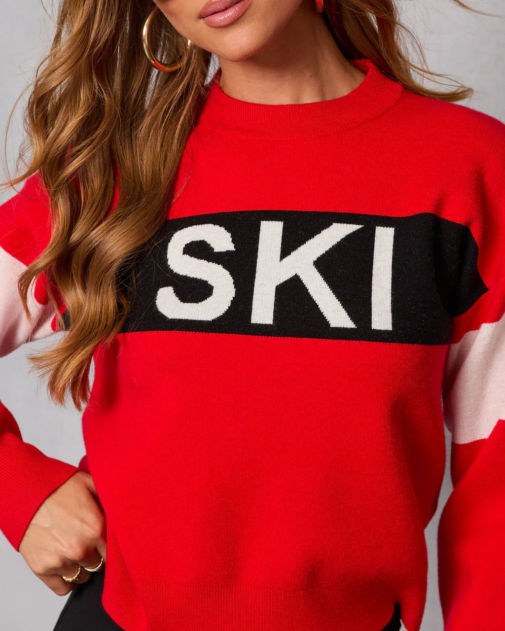 Ski Mode Graphic Knit Sweater - Image 6