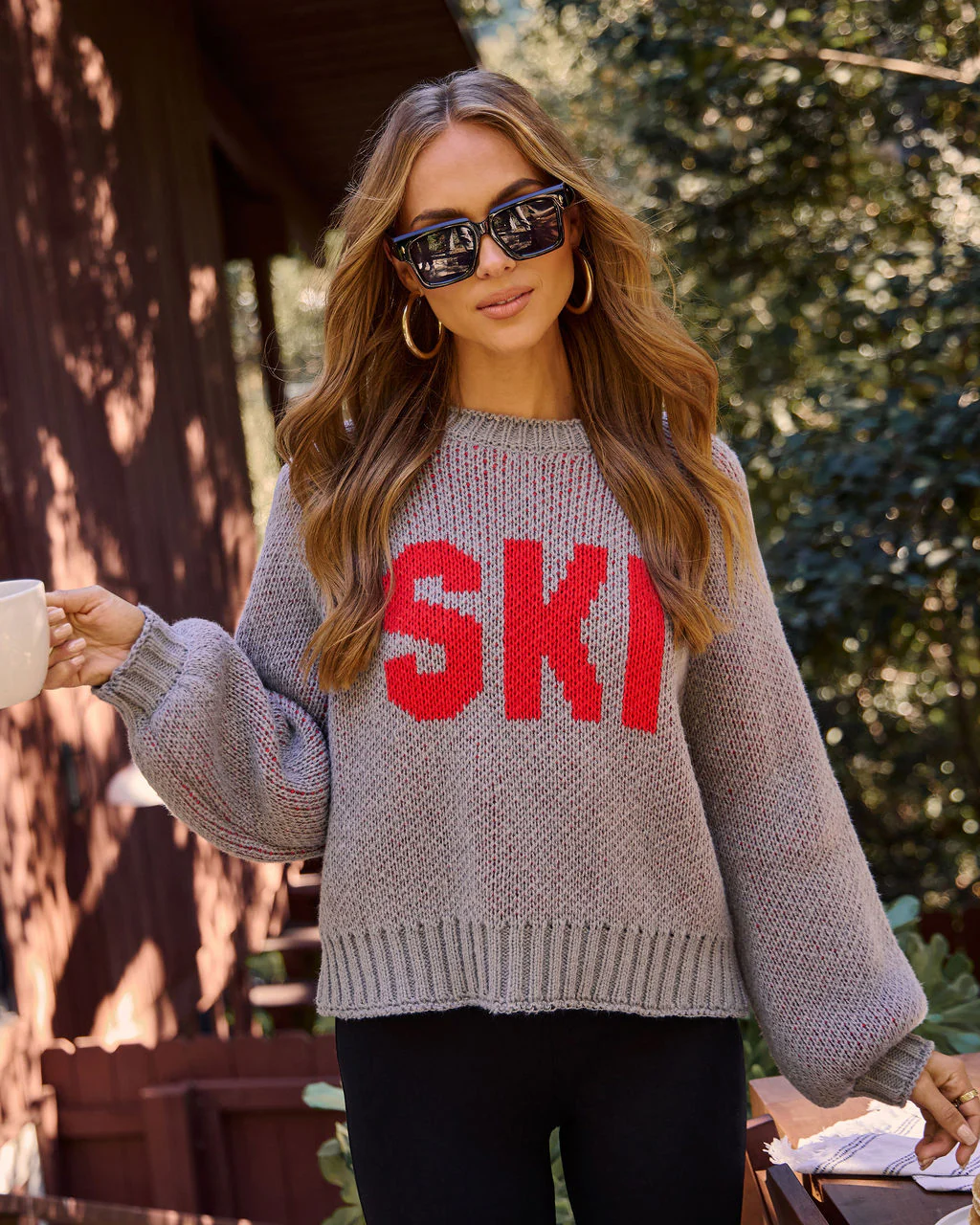 Ski Time Graphic Knit Sweater - Image 3