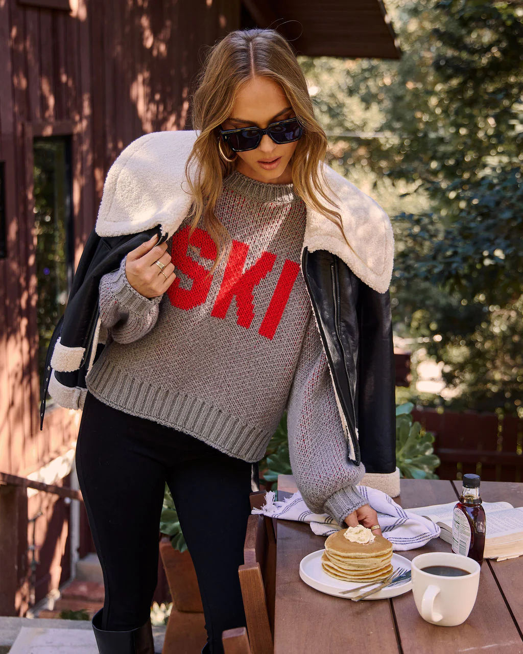 Ski Time Graphic Knit Sweater - Image 6