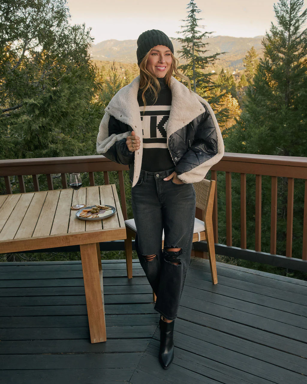 Ski Trip Graphic Sweater - Image 2